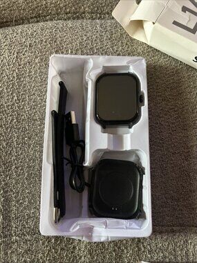 L16 Big Display Smart Watch Bluetooth Health SOS Android iPhone Fitness Unisex